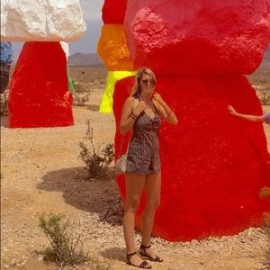 Adorable free people halter romper